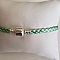 Bracelet Clip Europ&eacute;en tress&eacute; Uni 03 DU 15 AU 23 CM Sylvergreen