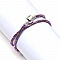 Bracelet Clip Europ&eacute;en 17 cm fermoir Lisse N&deg;28-02