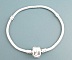 Bracelet Europ&eacute;en Clip 15cm fermoir Love