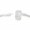 Bracelet Europ&eacute;en Clip 16cm fermoir Lisse