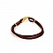Bracelet Europ&eacute;en Double Uni Caf&eacute;