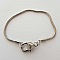 Bracelet Europ&eacute;en Mousqueton 22cm N&deg;03