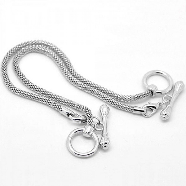 Bracelet Europ&eacute;en Toggle 18cm