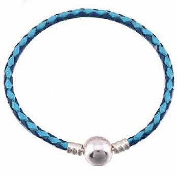 Bracelet Europ&eacute;en tress&eacute; Clip 01 19cm