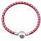 Bracelet Europ&eacute;en tress&eacute; Clip 02 21cm