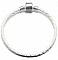 Bracelet Europ&eacute;en tress&eacute; Clip Uni 02 DU 15 AU 23 CM Blanc
