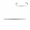 Bracelet Manchette Jonc 10 mm en Acier Inoxydable N&deg;05 &agrave; plier