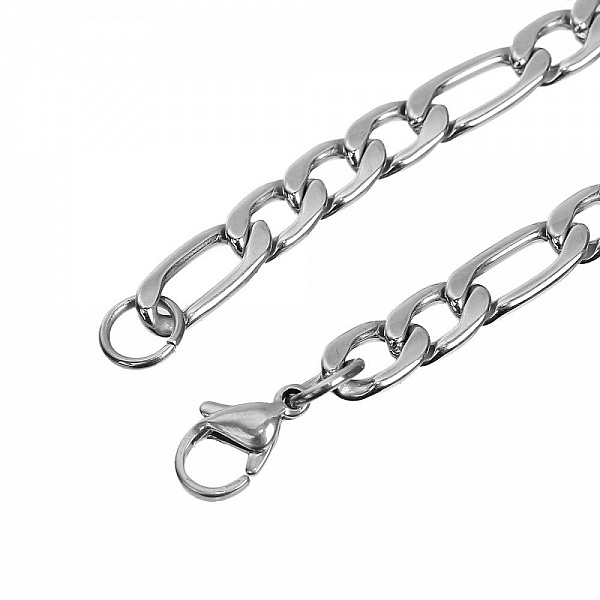Bracelet N&deg;01 en 304 acier inoxydable de 21 cm