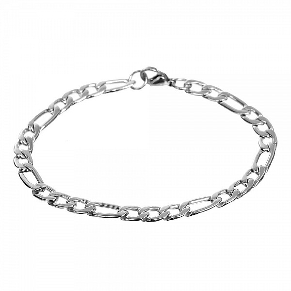 Bracelet N&deg;01 en 304 acier inoxydable de 21 cm