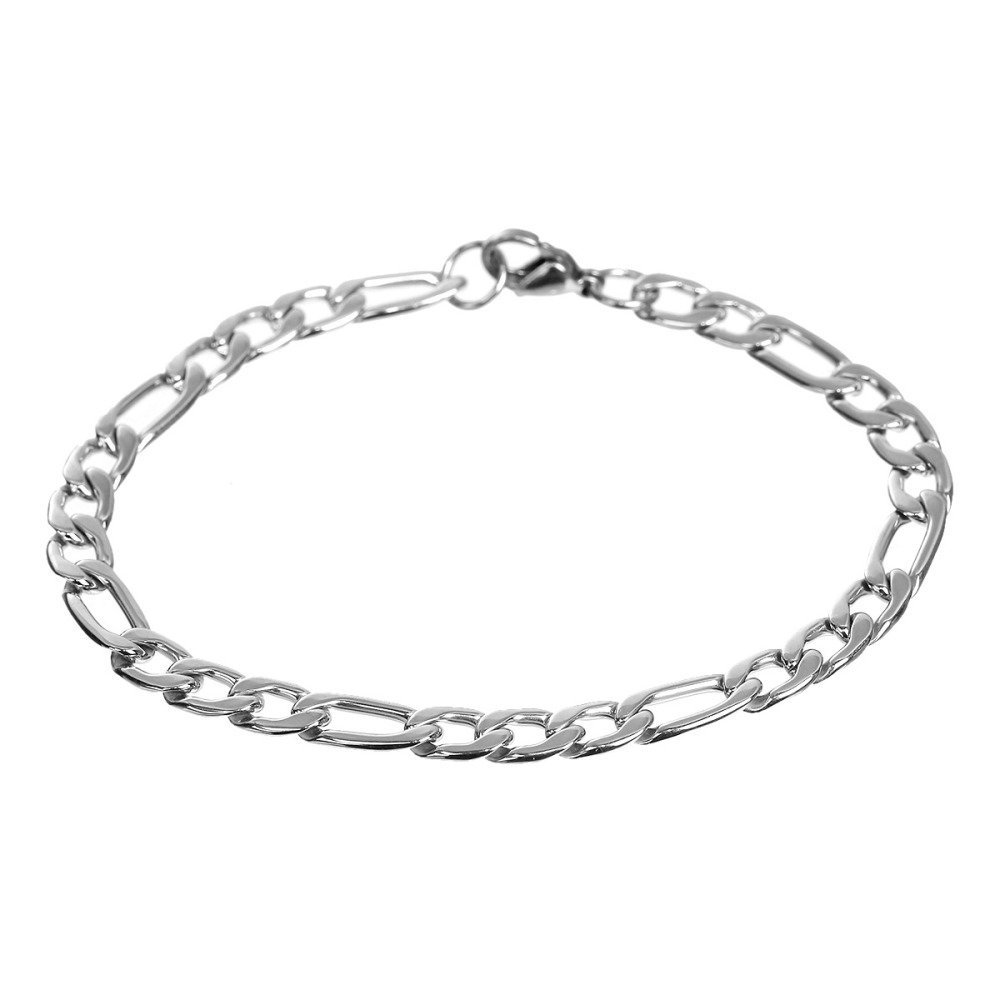 Bracelet N&deg;02 en 304 acier inoxydable de 21 cm
