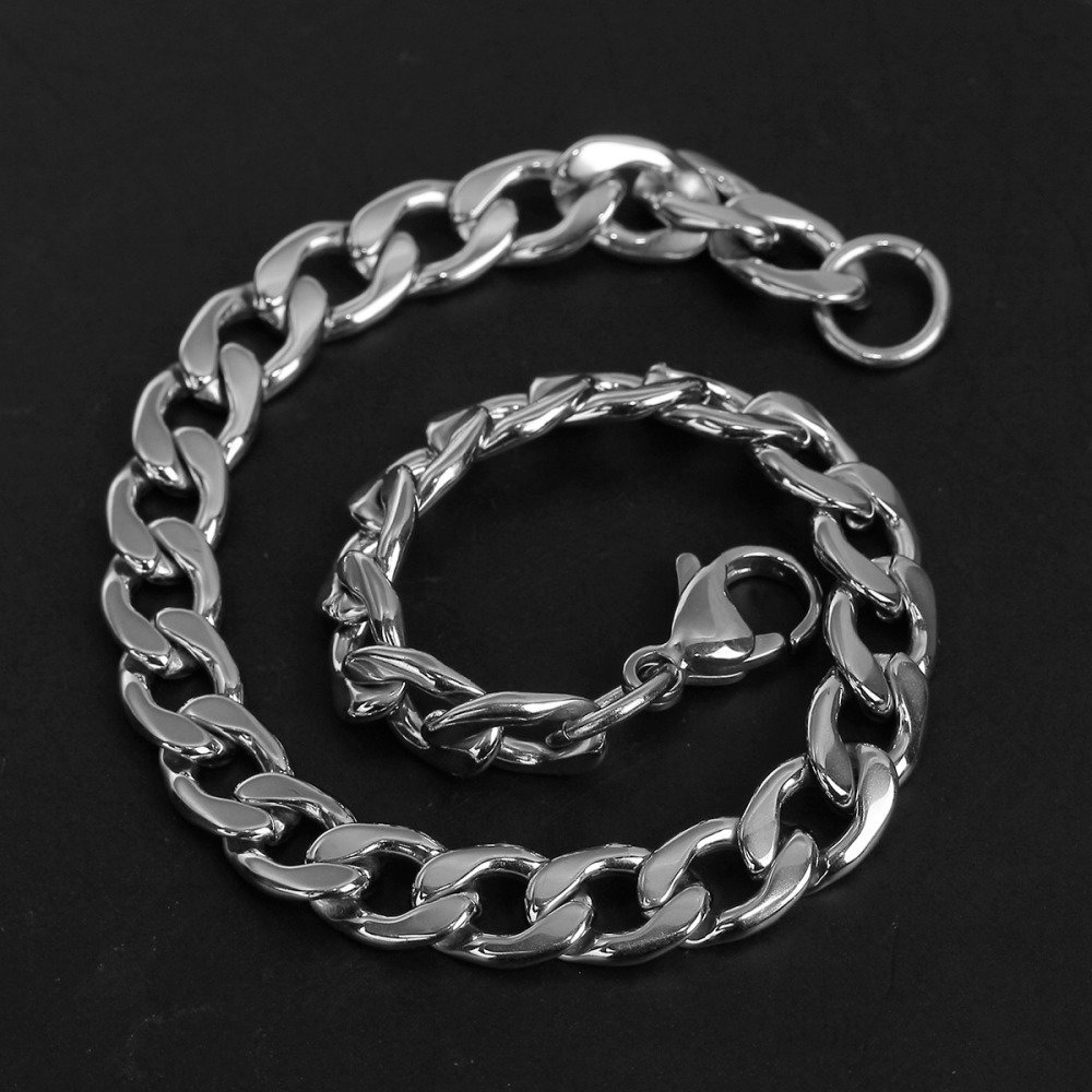 Bracelet N&deg;03 en 304 acier inoxydable de 21 cm