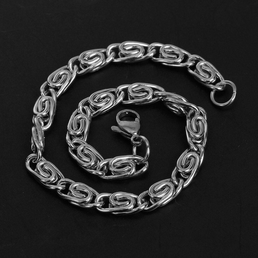 Bracelet N&deg;06 en 304 acier inoxydable de 21.5 cm