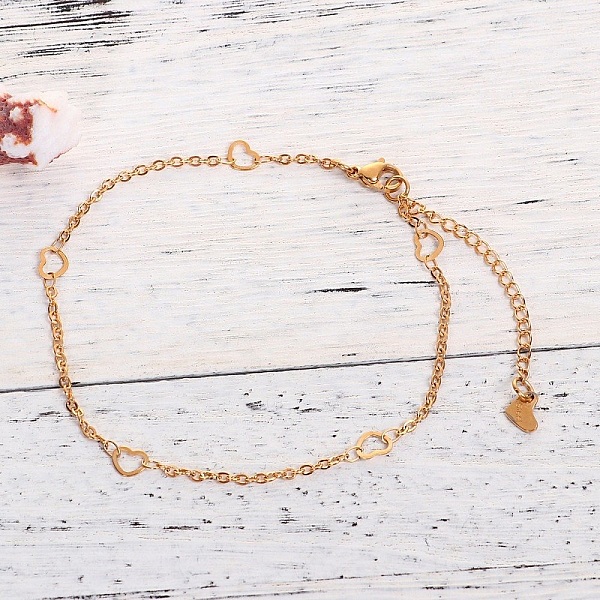 Bracelet N&deg;09 en 304 acier inoxydable de 23 cm