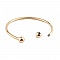 Bracelet Rigide Acier Inoxydable N&deg;11 Dor&eacute; Ros&eacute;