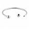 Bracelet Rigide Acier Inoxydable N&deg;10 Argent