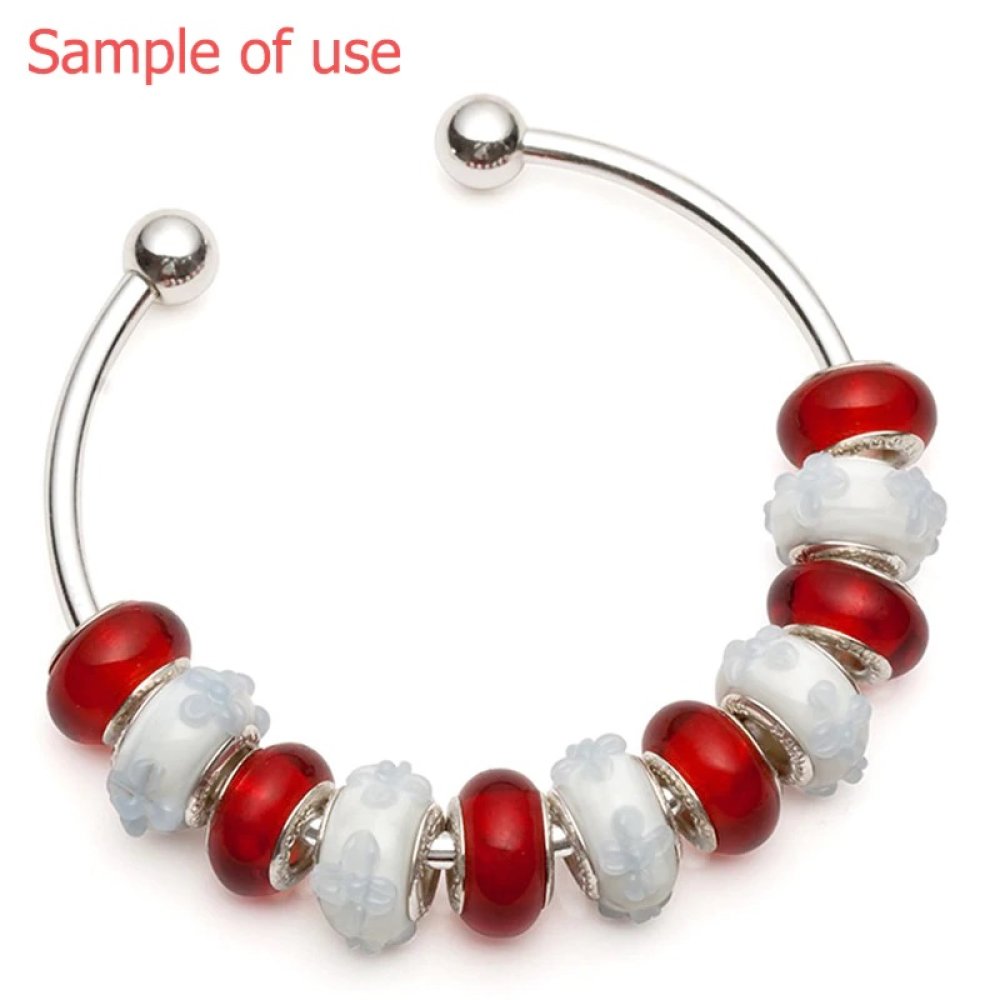 Bracelet Rigide Acier Inoxydable N&deg;10 Argent