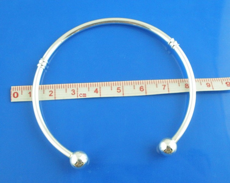 Bracelet Rigide N&deg;05 Argent 19 cm