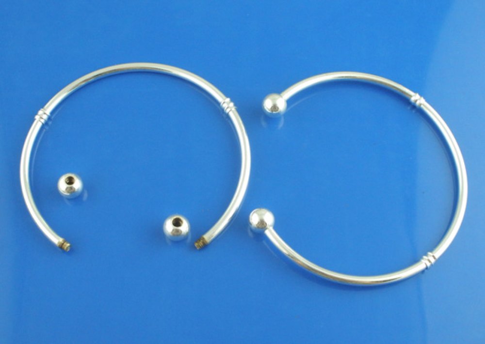 Bracelet Rigide N&deg;05 Argent 19 cm