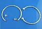 Bracelet Rigide N&deg;05 Argent 19 cm