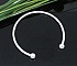 Bracelet Rigide N&deg;06 Argent 19 cm