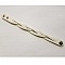 Bracelet en cuir tress&eacute; Blanc
