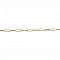 Bracelet maille ovale plaqu&eacute; or 16K 22 cm N&deg;02