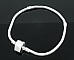 Bracelet maille serpent 3 mm Europ&eacute;en aimant&eacute; du 17 au 23 cm