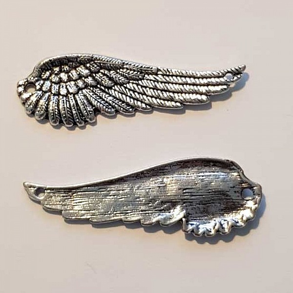 Breloque Aile N&deg;003 Argent