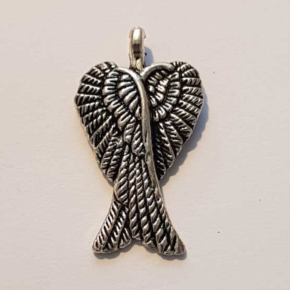 Breloque Aile N&deg;007 Argent