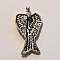 Breloque Aile N&deg;007 Argent