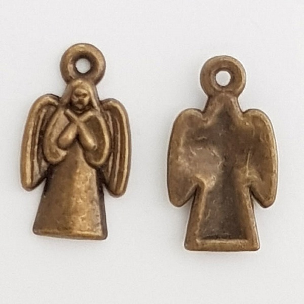 Breloque Ange N&deg;09 Bronze