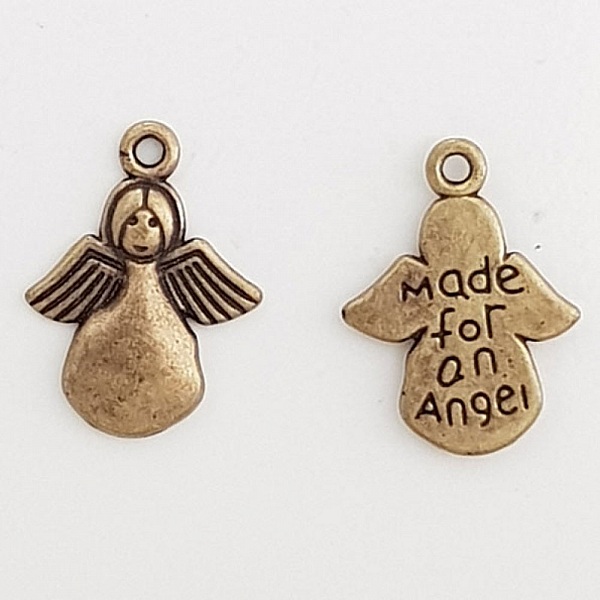 Breloque Ange N&deg;10 Cuivre