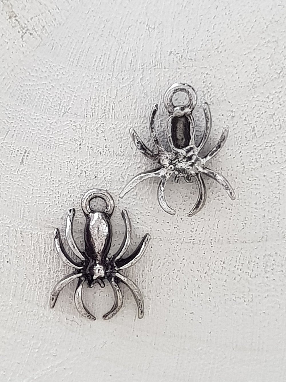 Breloque Araign&eacute;e N&deg;01 Argent
