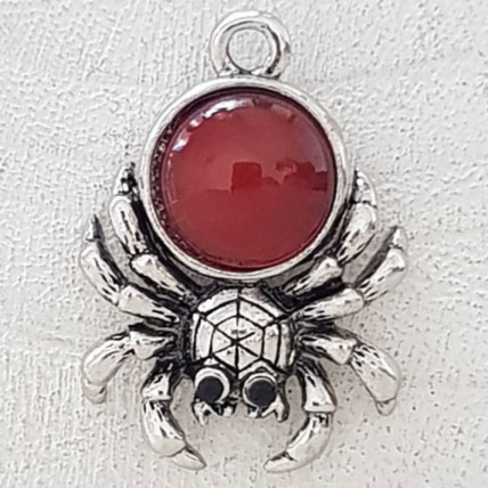 Breloque Araign&eacute;e N&deg;04 Argent