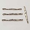 Breloque Barre 2 anneaux N&deg;06 Argent Torsad&eacute;