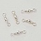 Breloque Barre 2 anneaux N&deg;09 Argent