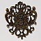 Breloque Blason Bouclier Armoiries N&deg;03 Bronze