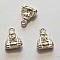 Breloque Bouddha N&deg;05 12 mm Argent Clair