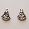 Breloque Bouddha N&deg;01 14 mm Argent