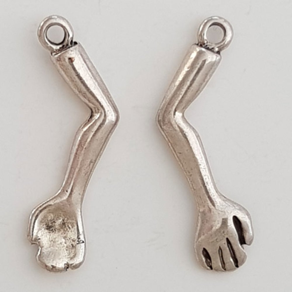 Breloque Bras N&deg;02 Argent