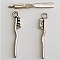Breloque Brosse &agrave; Dent N&deg;01 Argent