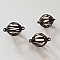 Breloque Cage De 17 mm Bronze N&deg;01