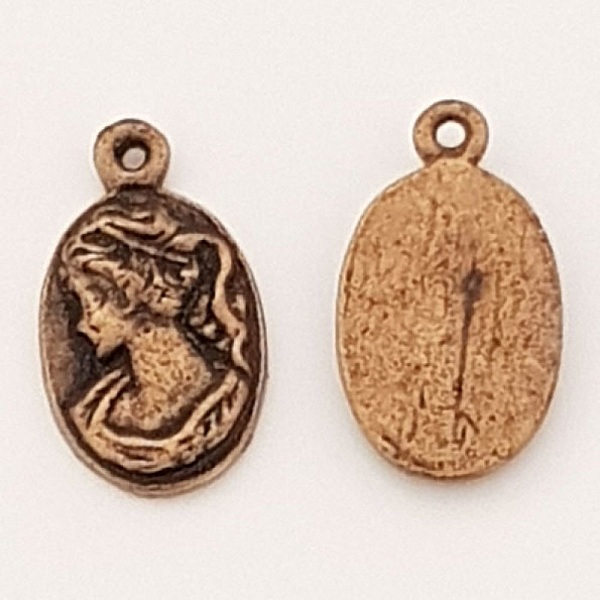 Breloque Cam&eacute;e femme N&deg;01 Bronze