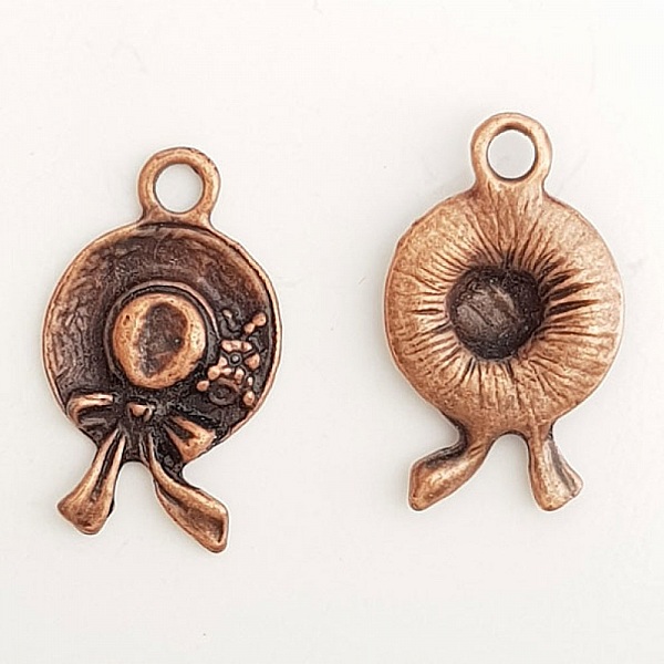 Breloque Chapeau N&deg;02 Bronze