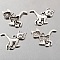 Breloque Chat N&deg;21 x 4 pi&egrave;ces