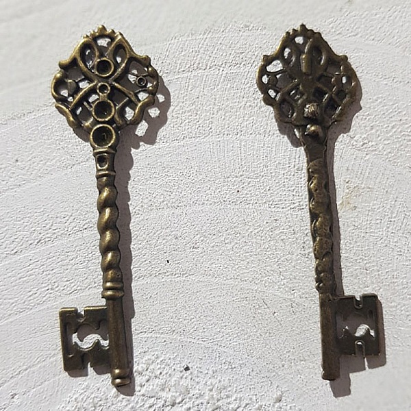 Breloque Clef N&deg;03 Bronze
