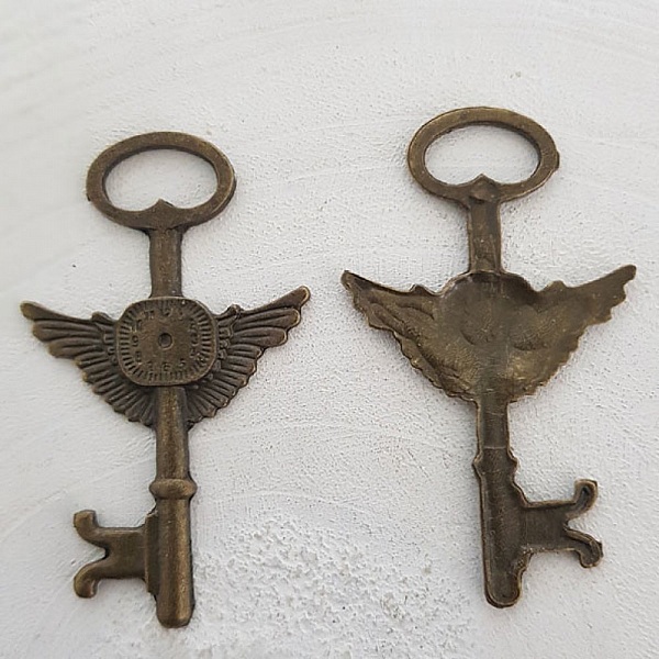 Breloque Clef N&deg;05 Bronze