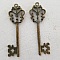 Breloque Clef N&deg;06 Bronze
