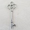 Breloque Clef N&deg;08 Argent