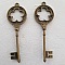Breloque Clef N&deg;09 Bronze